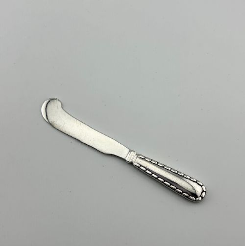 A Wonderful Small Silver Georg Jensen Butter Knife