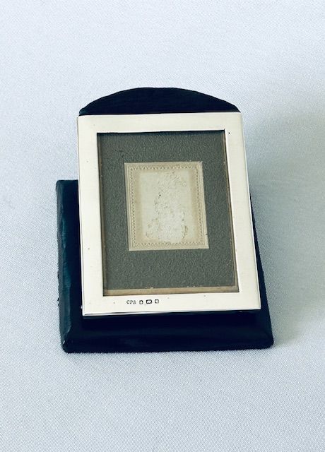 fig 1. An unusual Edwardian silver photo frame & desk clip