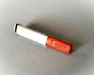 A RARE EDWARDIAN SILVER VESTASEALING WAX COMBO