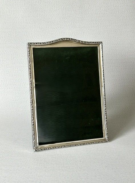 A Large Edwardian Silver Photo Frame