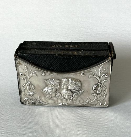 A Charming Edwardian Silver Cased Prayer & Hymn Book Duo.