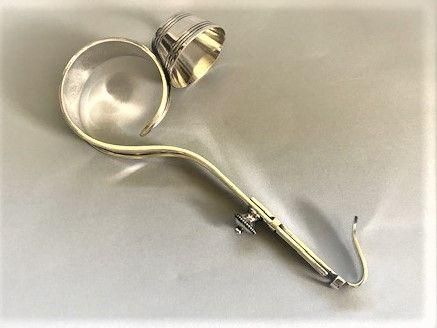 An Excellent Edwardian Silver Plated Champagne Bottle Holder