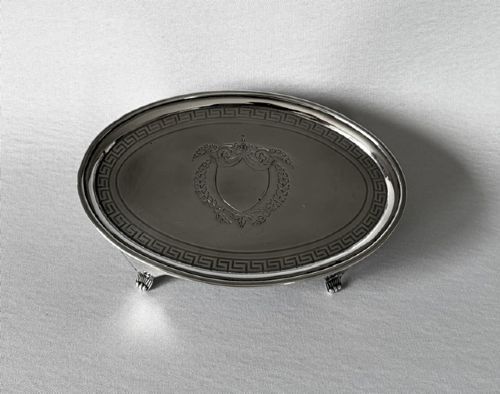 A Superb Georgian Silver Teapot Stand