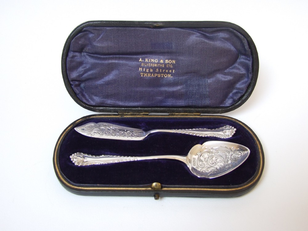 A delightful Edwardian silver Afternoon tea set.