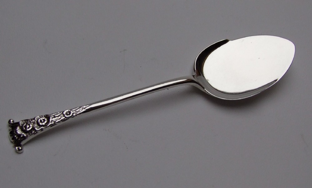 A rare silver Onslow pattern ice cream spade.