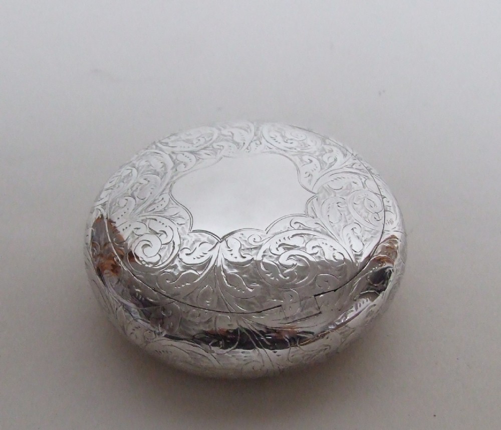 A gorgeous Chester silver Edwardian tobacco box.