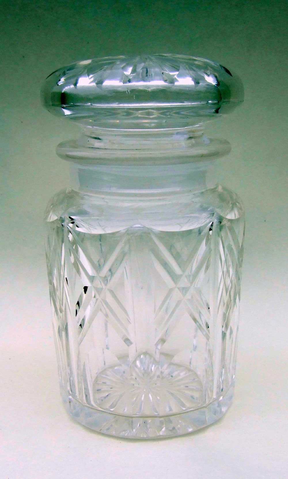 A handsome Victorian pickle/preserve jar.