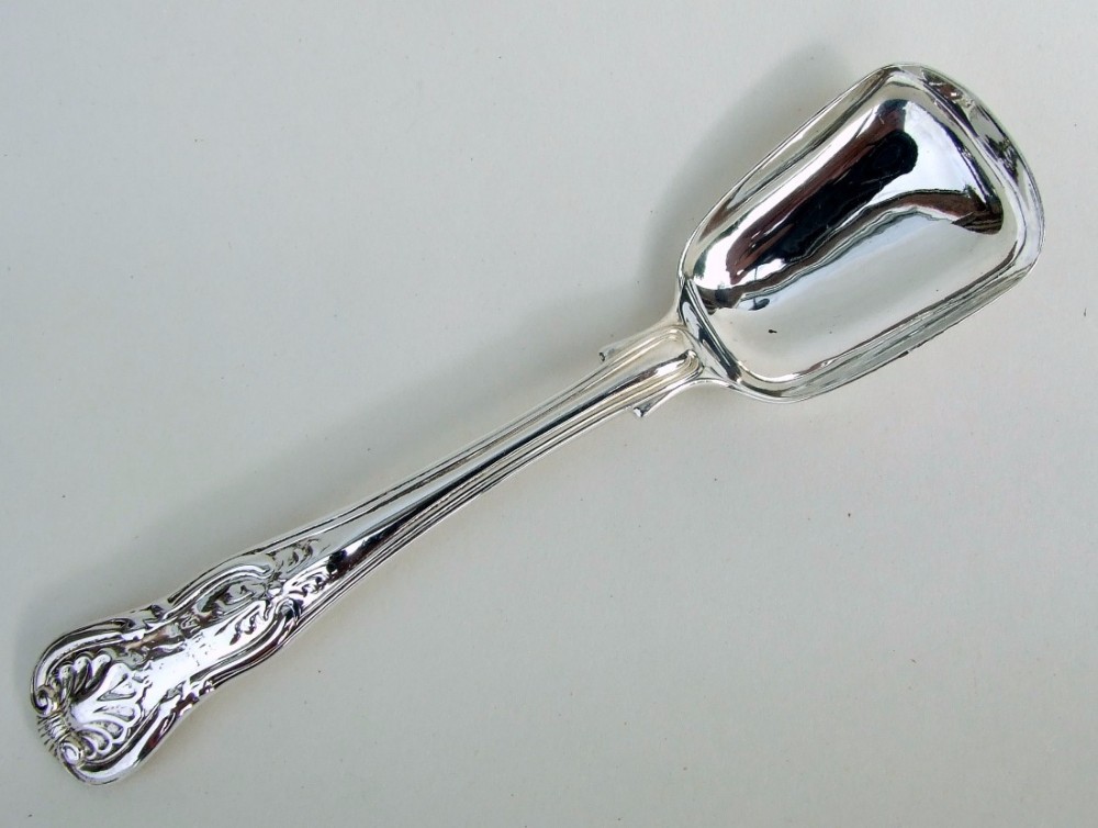 A superb early Victorian Kings pattern sugar shovel.