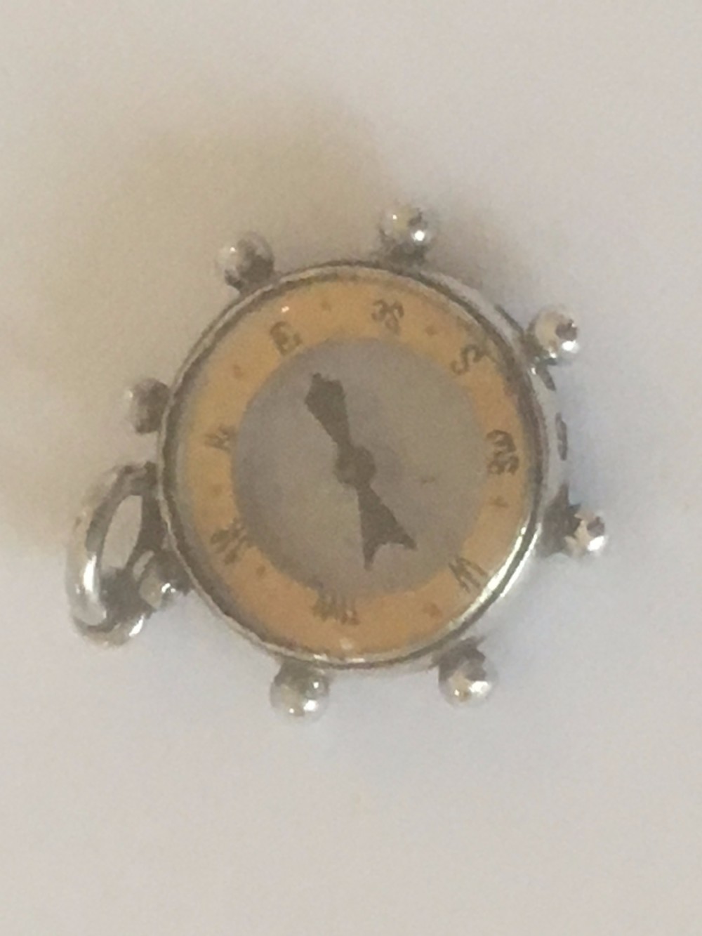 A novelty Victorian silver compass. View IV