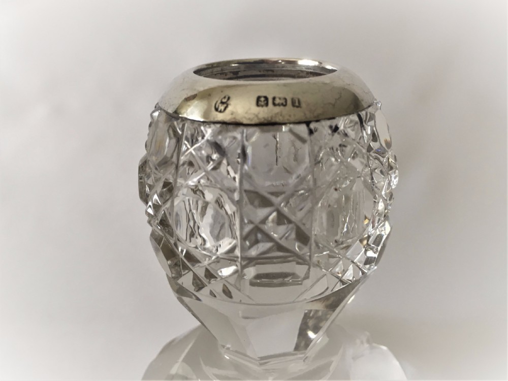 An unusual Edwardian silver mounted match striker. View V