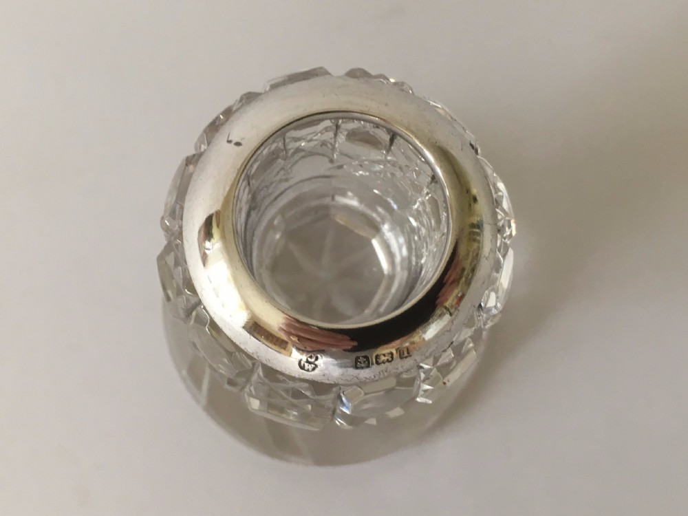 An unusual Edwardian silver mounted match striker. View VI