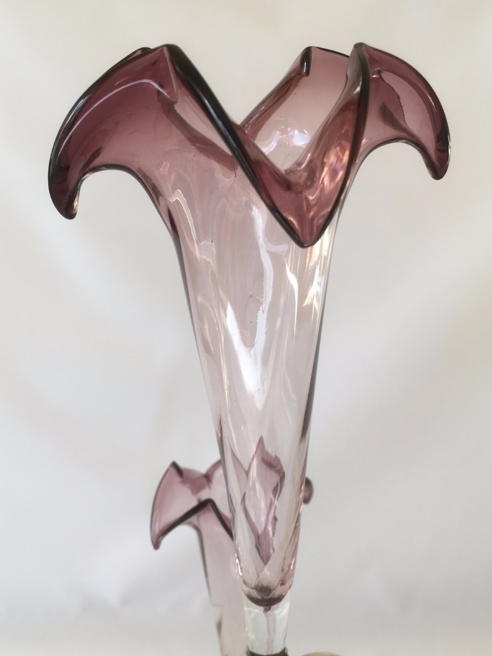 A fabulous silver plated Victorian epergne. View VI