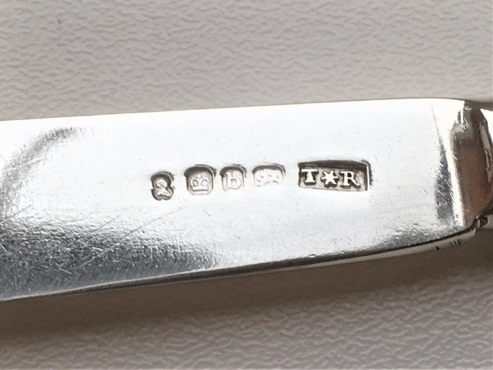 A silver bladed George IV letter opener View IV