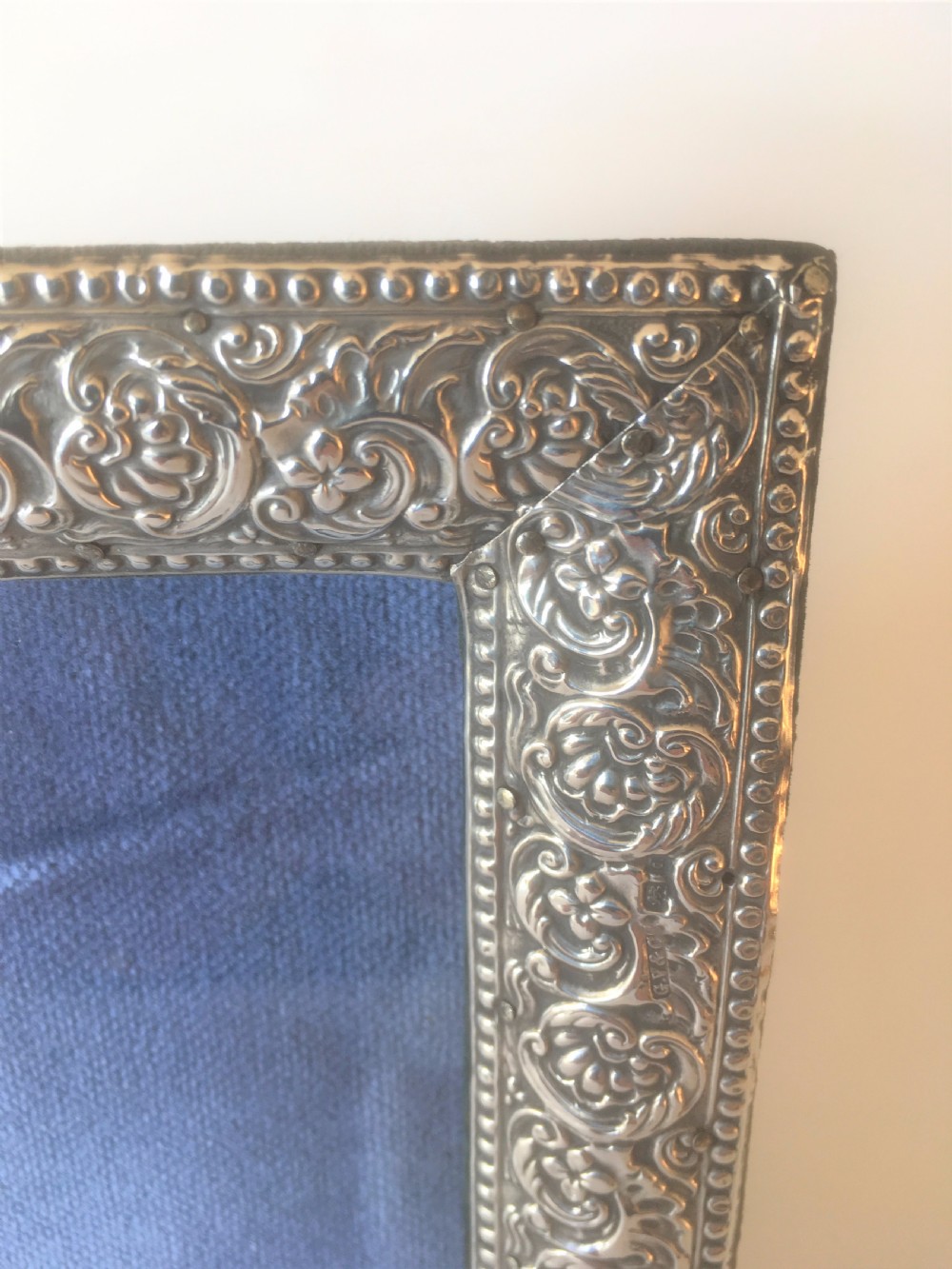 AN attractive Victorian silver photo frame. View III