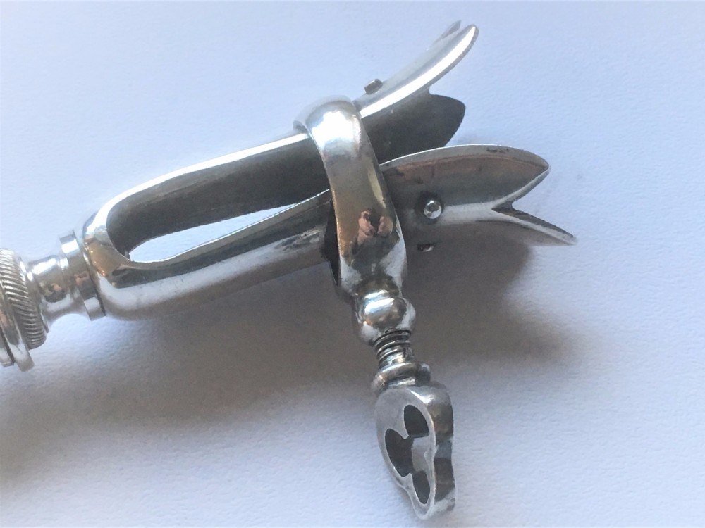 A superb French silver manche a gigot d'agneau View VII