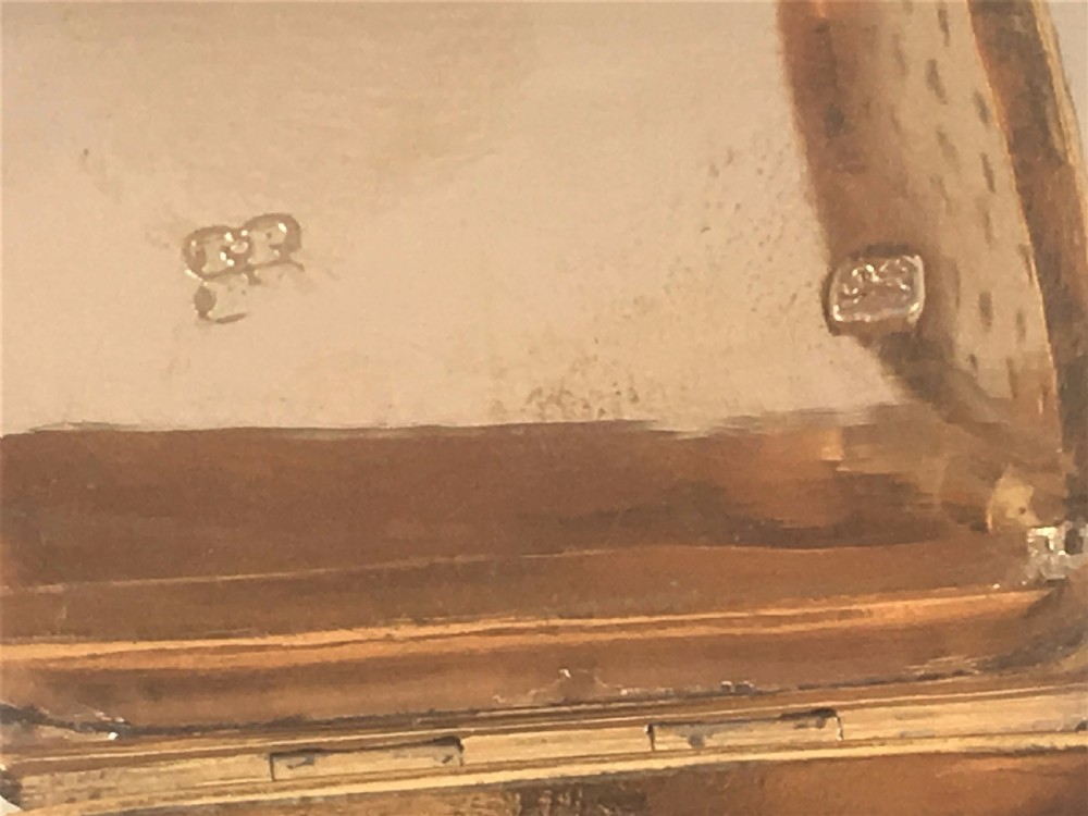 An outstanding silver gilt Georgian vinaigrette View IX
