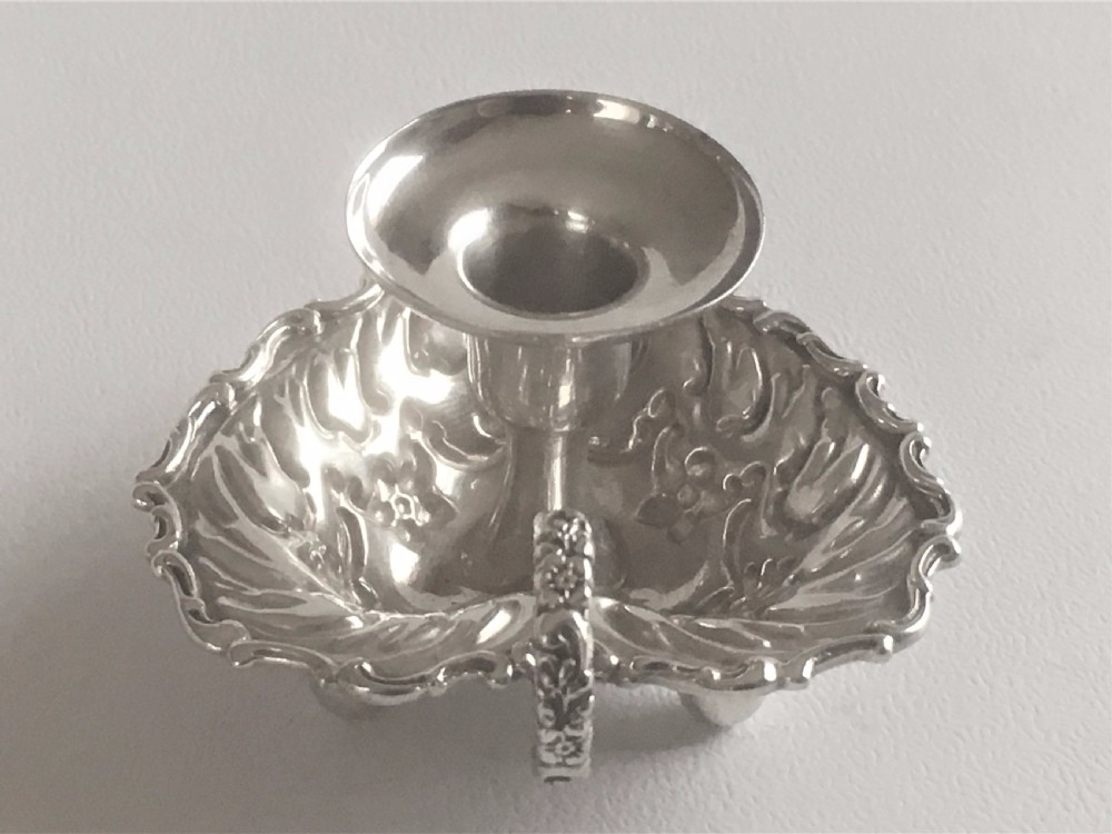 A Sterling silver 19th Century go-to-bed View VII