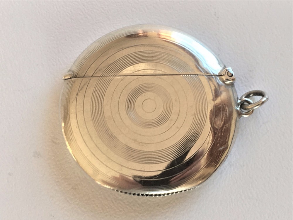 An unusual Edwardian silver vesta View II