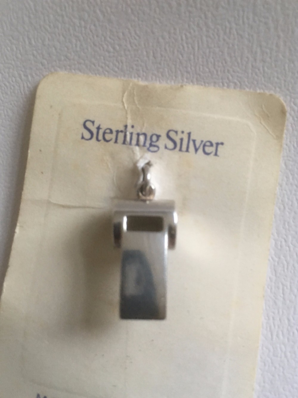 A miniature Sterling silver dog whistle View IV