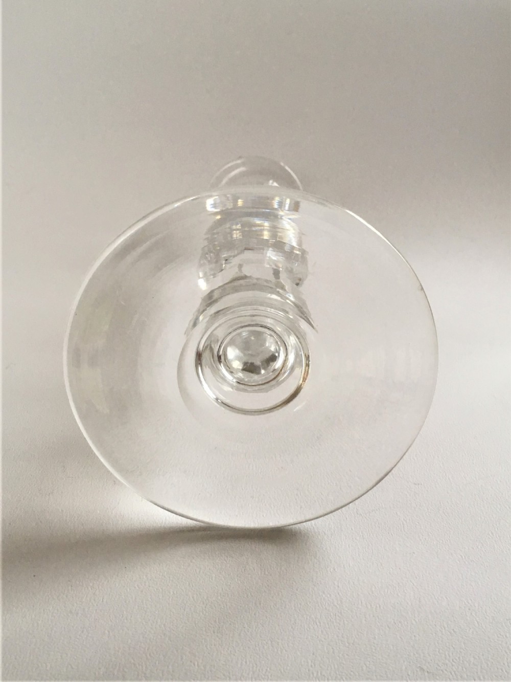 A handsome Victorian cut glass candle holder View IV