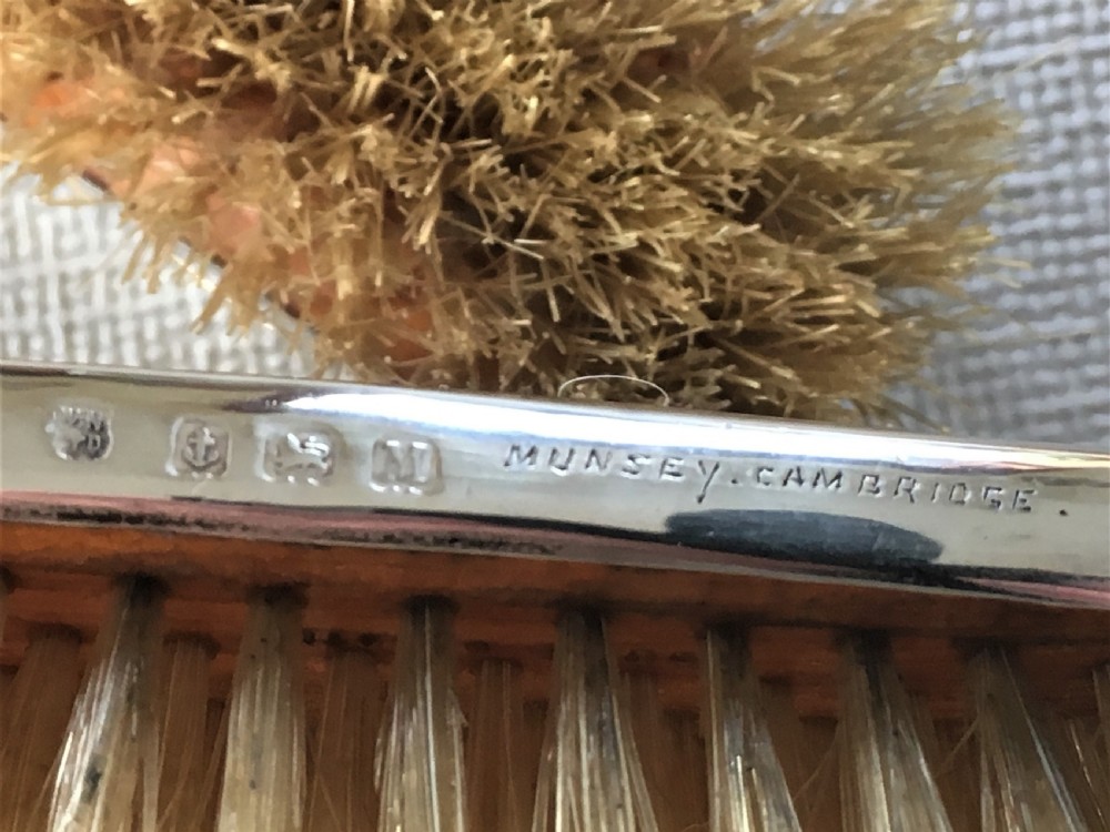 A set of four Art Deco silver brushes View VII