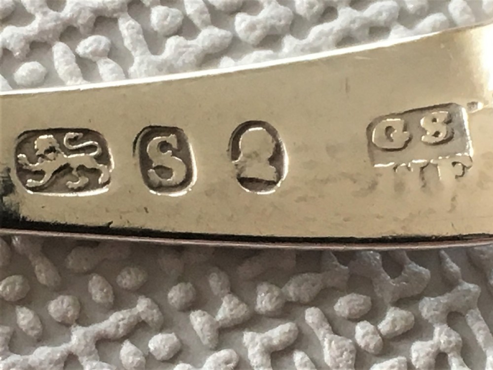 A rare 18th Century silver spice sifting spoon View IV