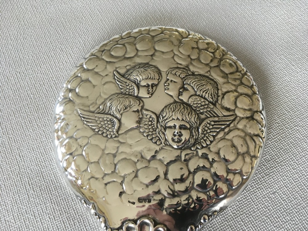 A Reynolds Angels Chester silver hand mirror View II