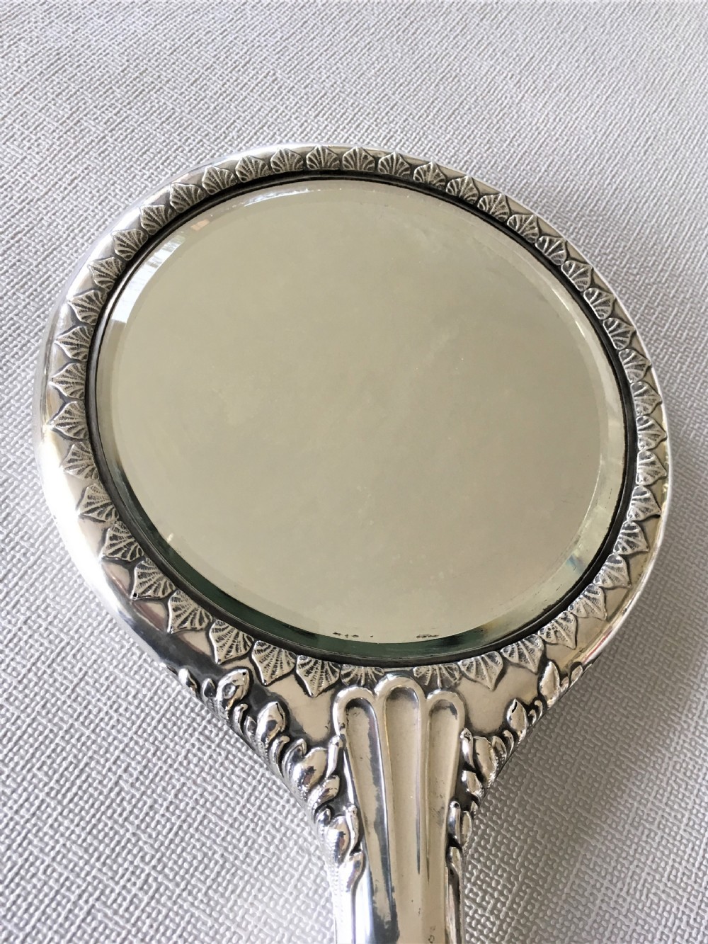 A Reynolds Angels Chester silver hand mirror View VII