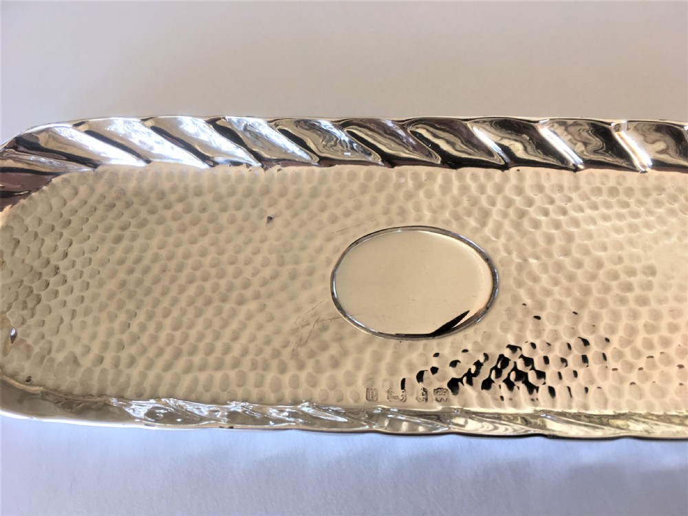 A fine Arts & Crafts silver pen tray View III