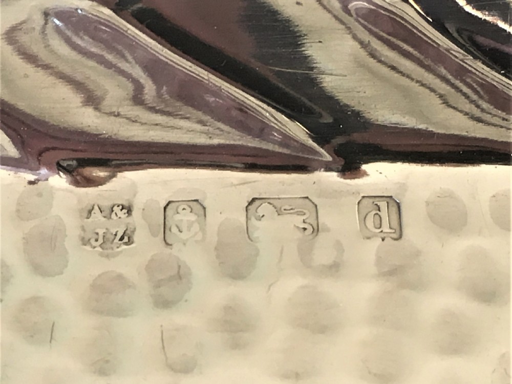 A fine Arts & Crafts silver pen tray View V