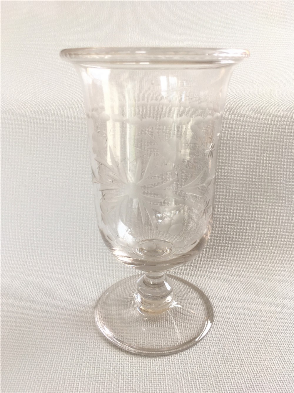 A charming, small Victorian celery vase
