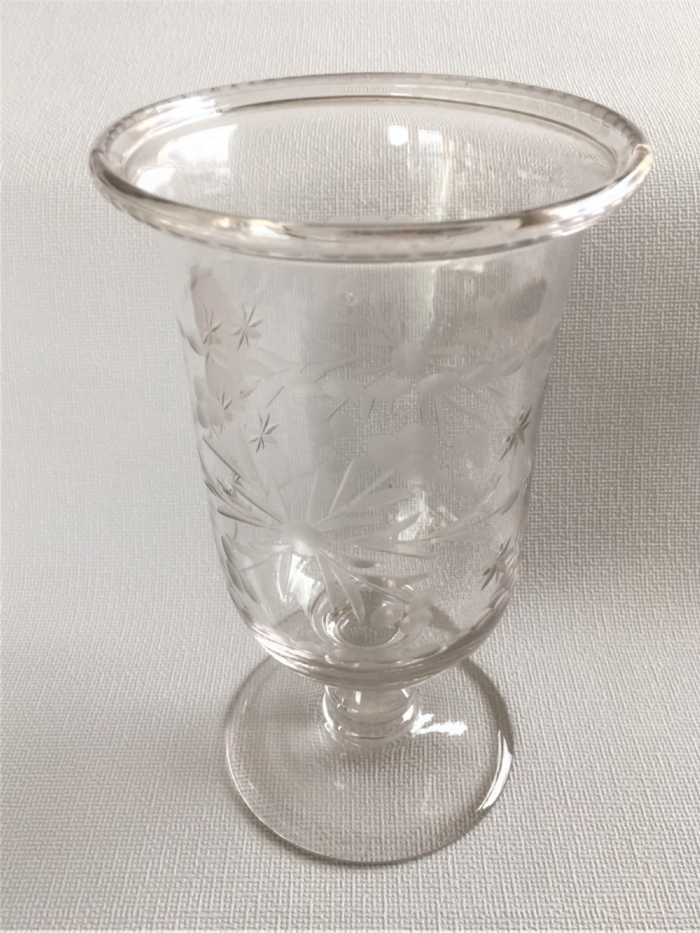 A charming, small Victorian celery vase View II