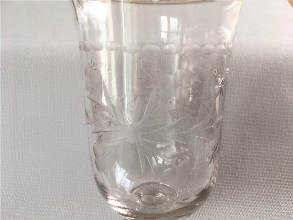 A charming, small Victorian celery vase View III