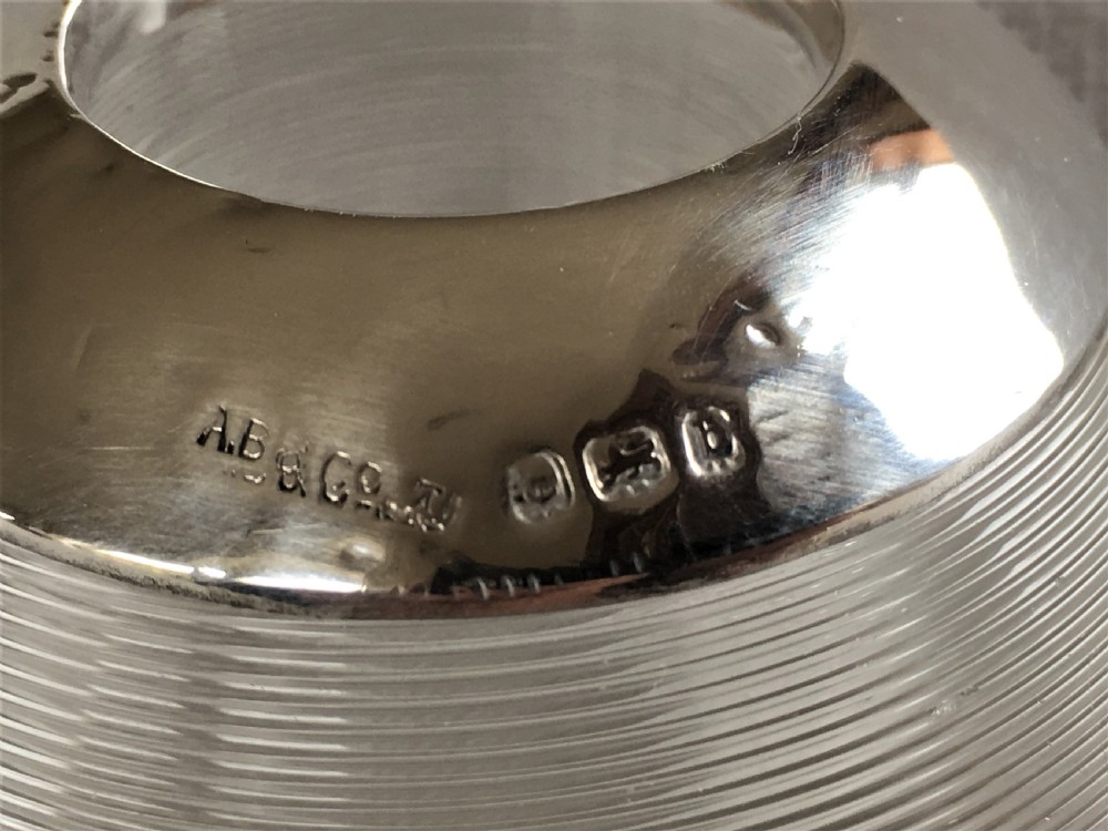 An Edwardian silver mounted match striker View V