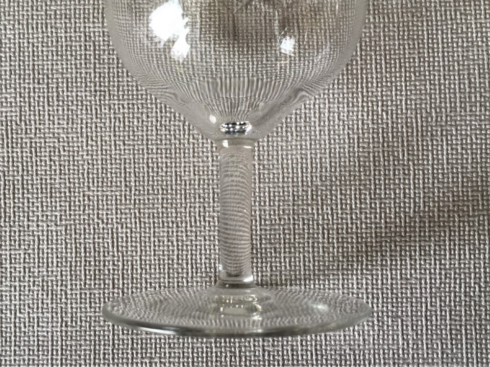 A set of 6 Edwardian dessert wine glasses View VII