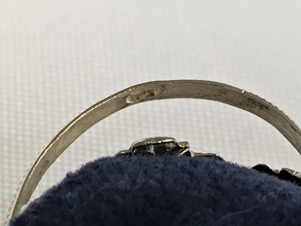 A Georgian silver basket pincushion View III