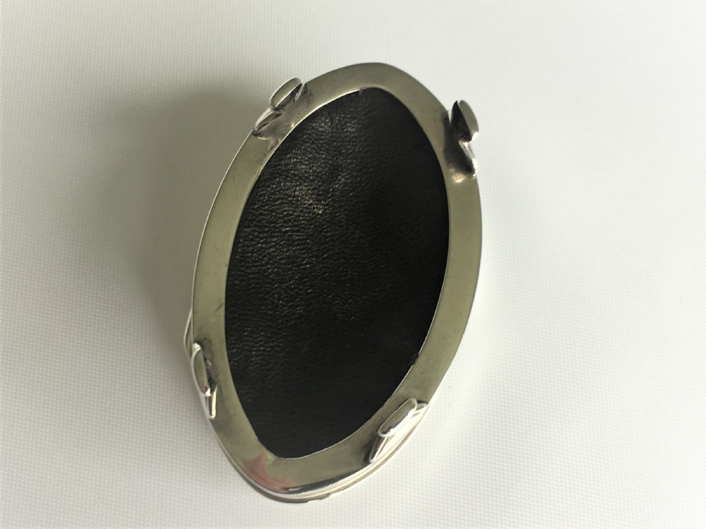 A charming small silver trinket box View IV