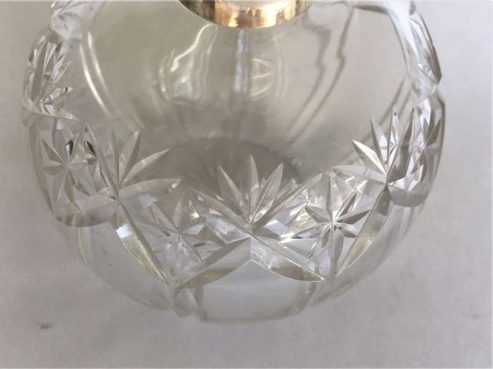 A silver & guilloche enamel cologne bottle View IV
