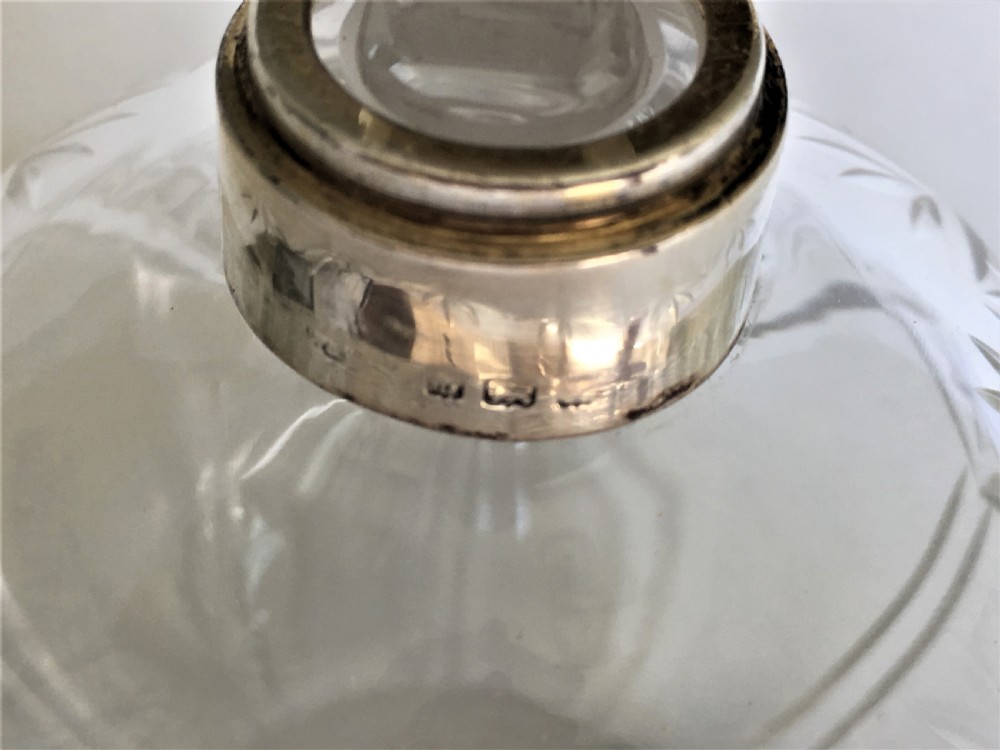 A silver & guilloche enamel cologne bottle View VIII