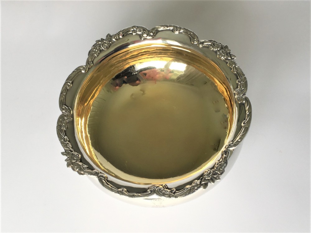 A Regimental Royal Fusiliers silver bowl View III