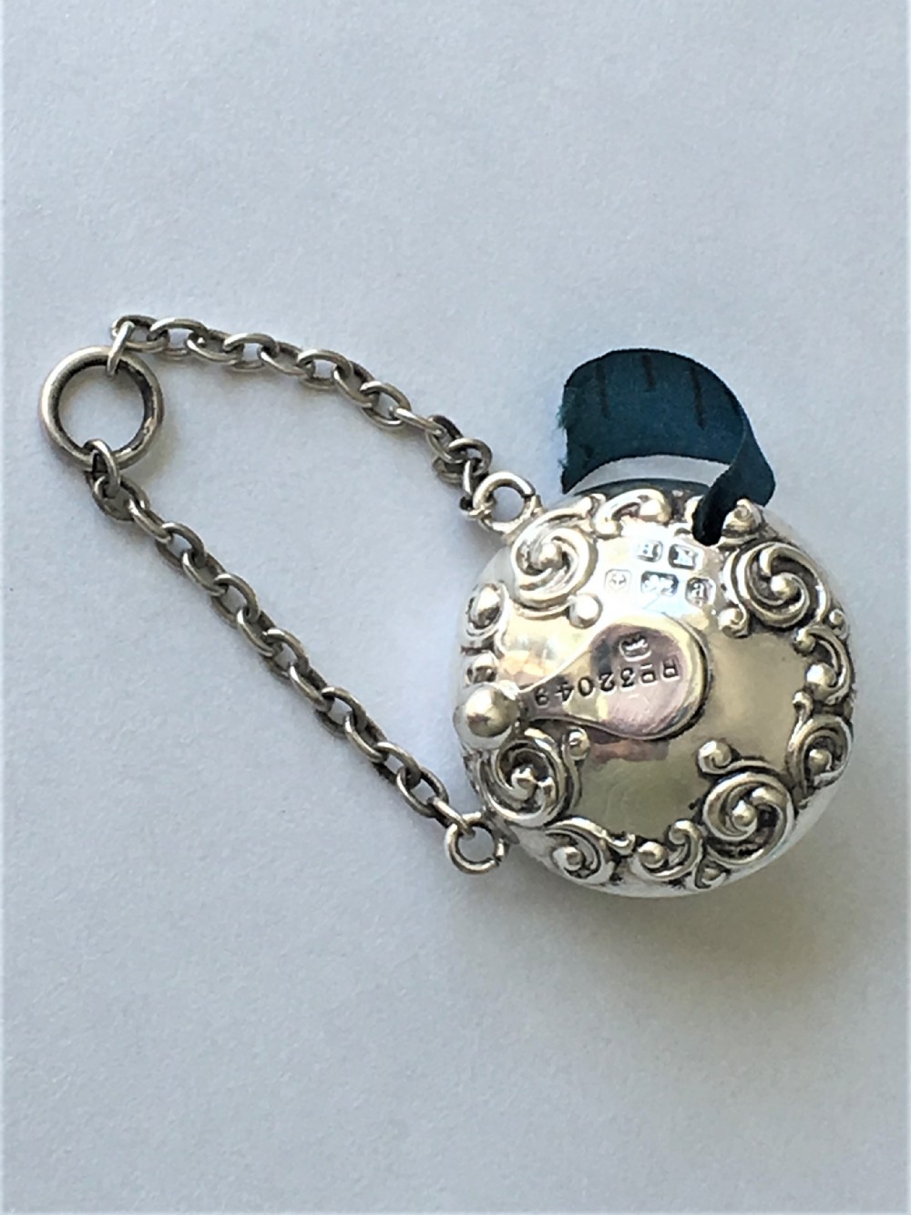A charming Victorian silver tape measure