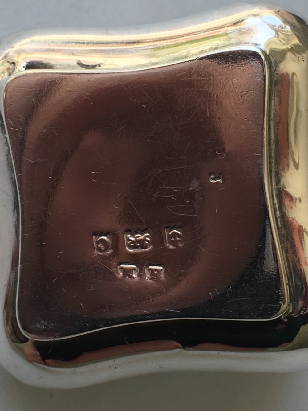 A lovely Edwardian silver ring box View VI