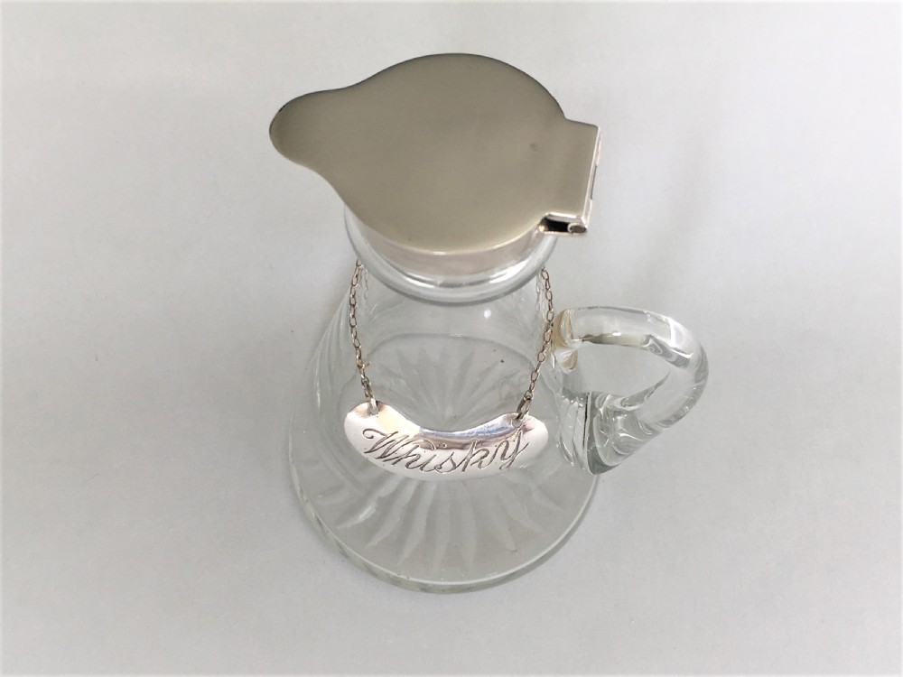 A delightful silver mounted Whisky tot or chotopeg View V
