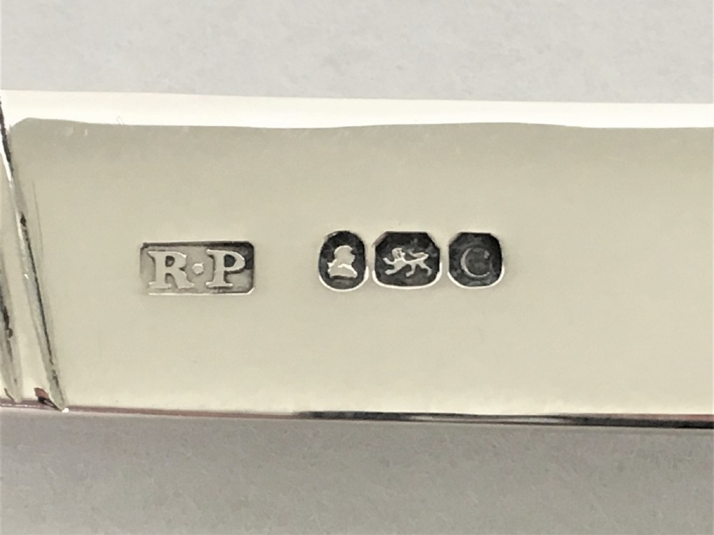 A good Georgian silver & mother-of-pearl letter opener View V