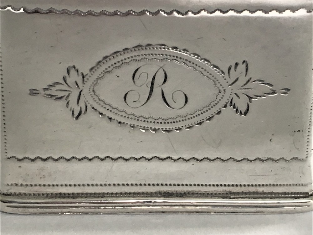 A fabulous large Georgian silver mustard pot View IV