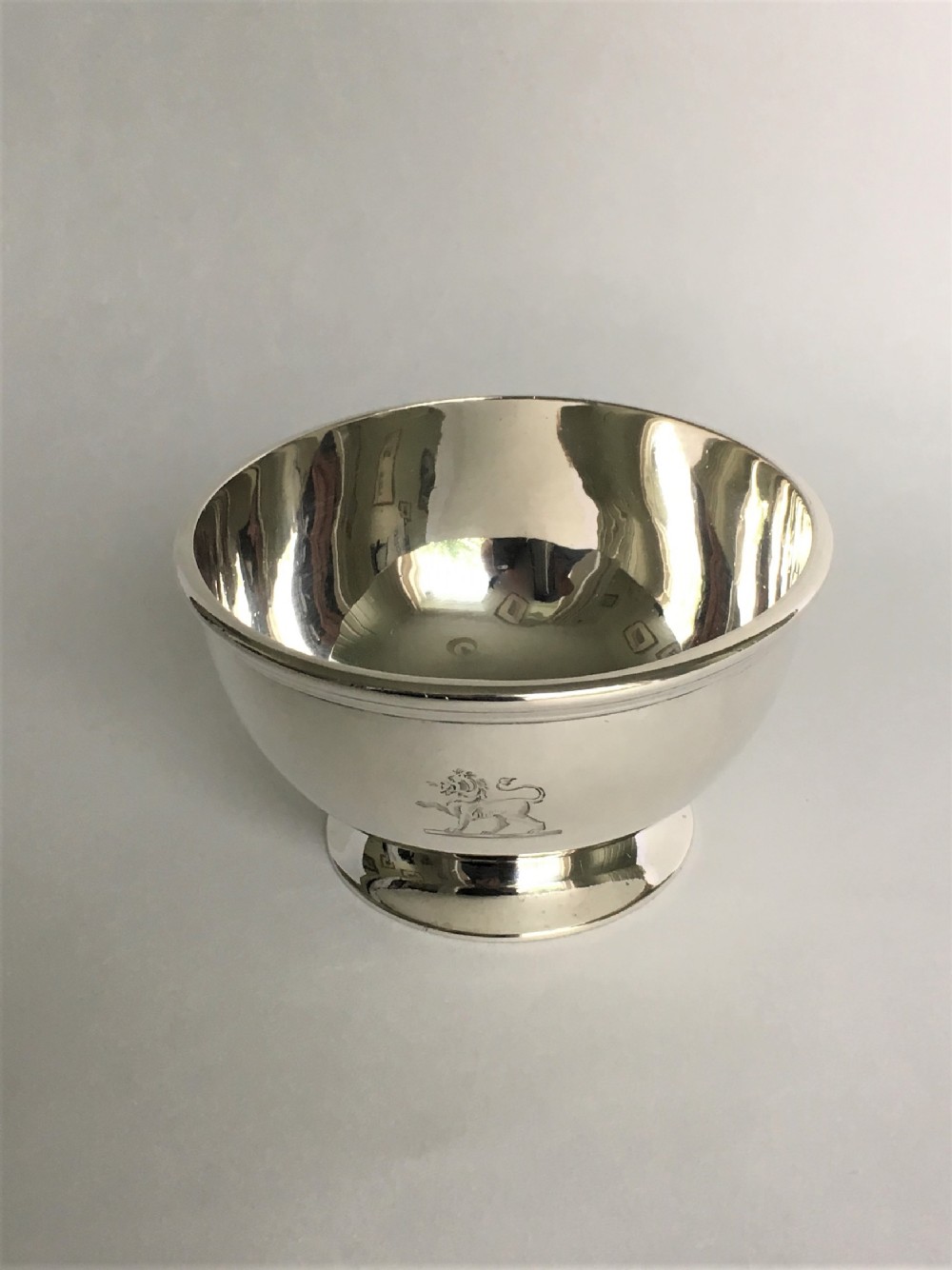A superb quality Irish silver bowl