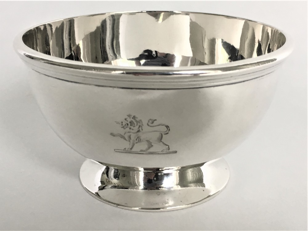 A superb quality Irish silver bowl View III