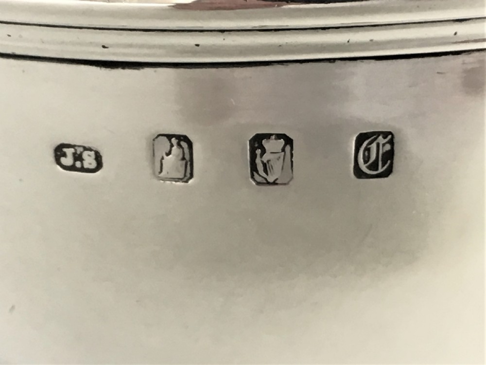 A superb quality Irish silver bowl View VI
