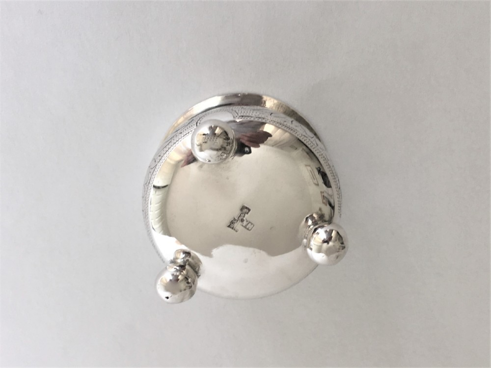 A pre-revolution Russian silver gilt salt tub View V