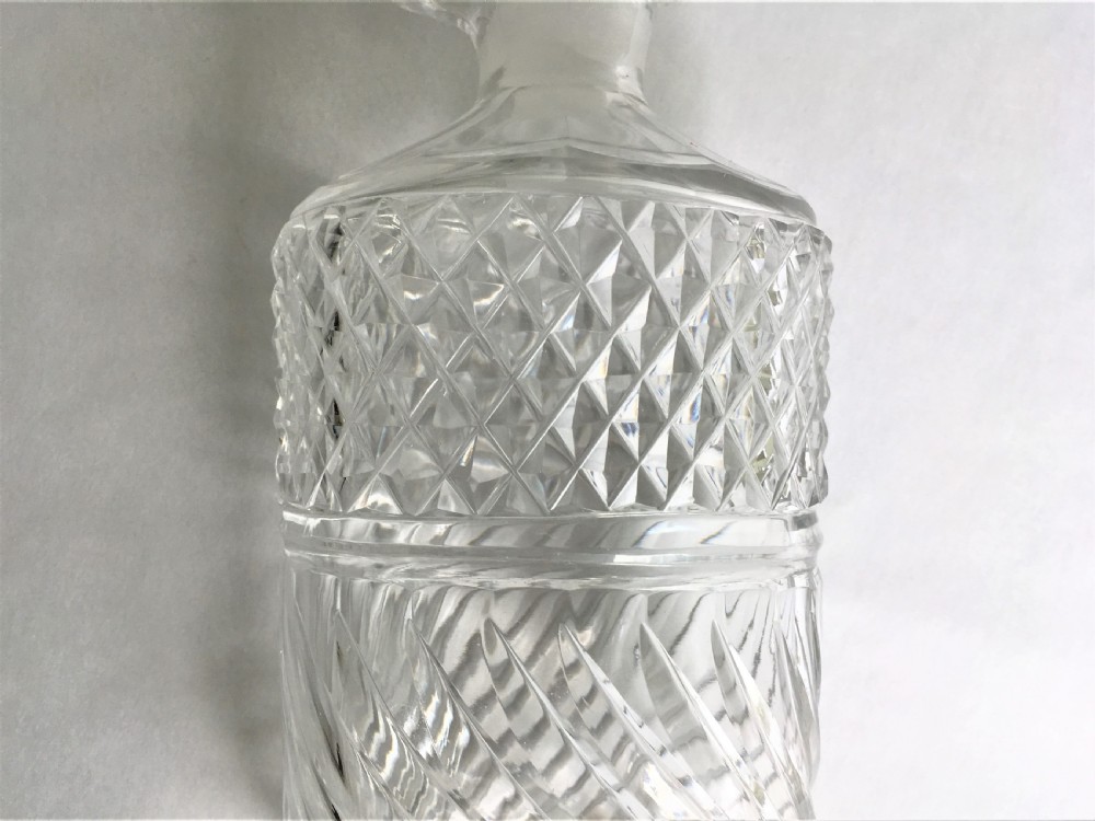 A gorgeous Georgian Regency spirit decanter View V